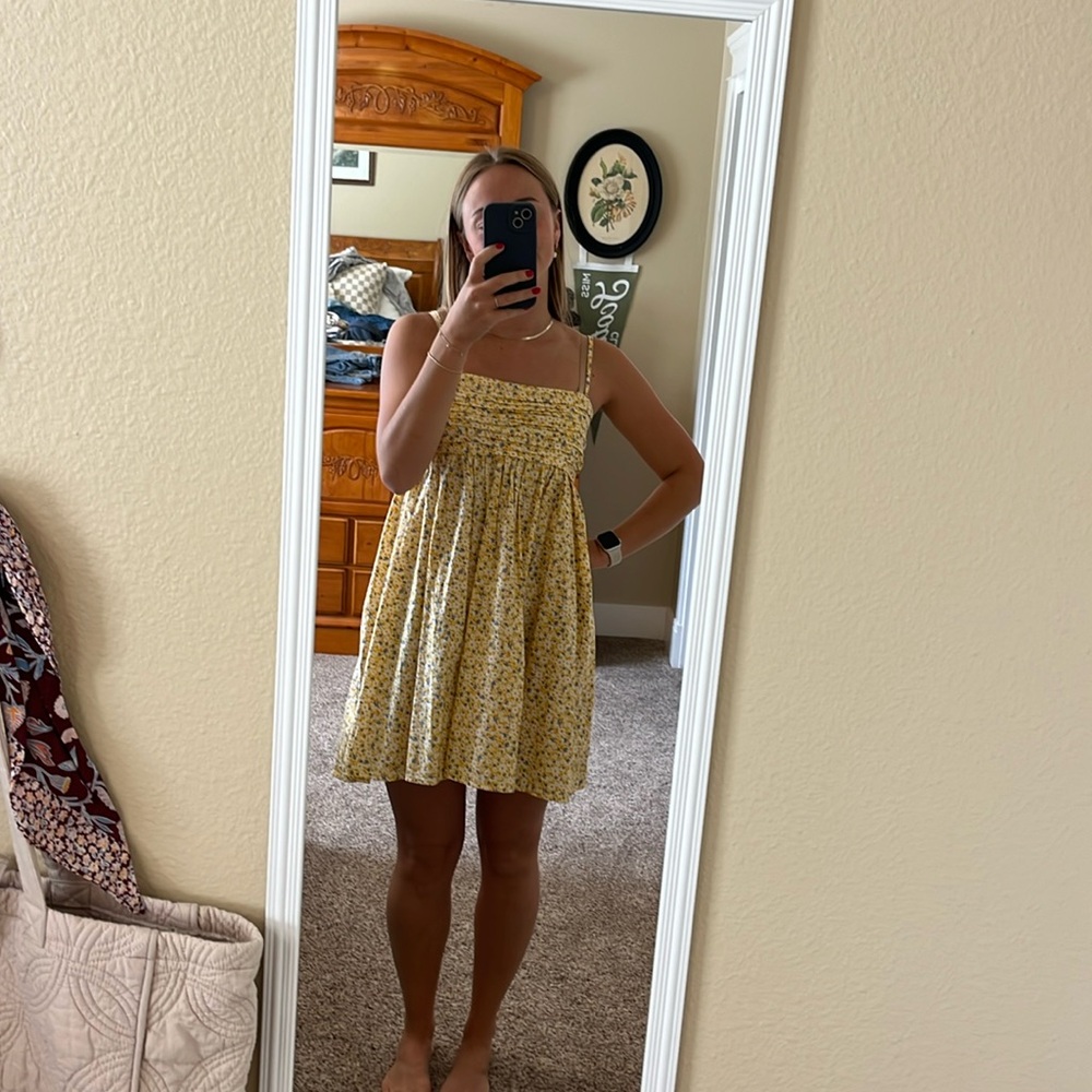 Gap babydoll mini dress